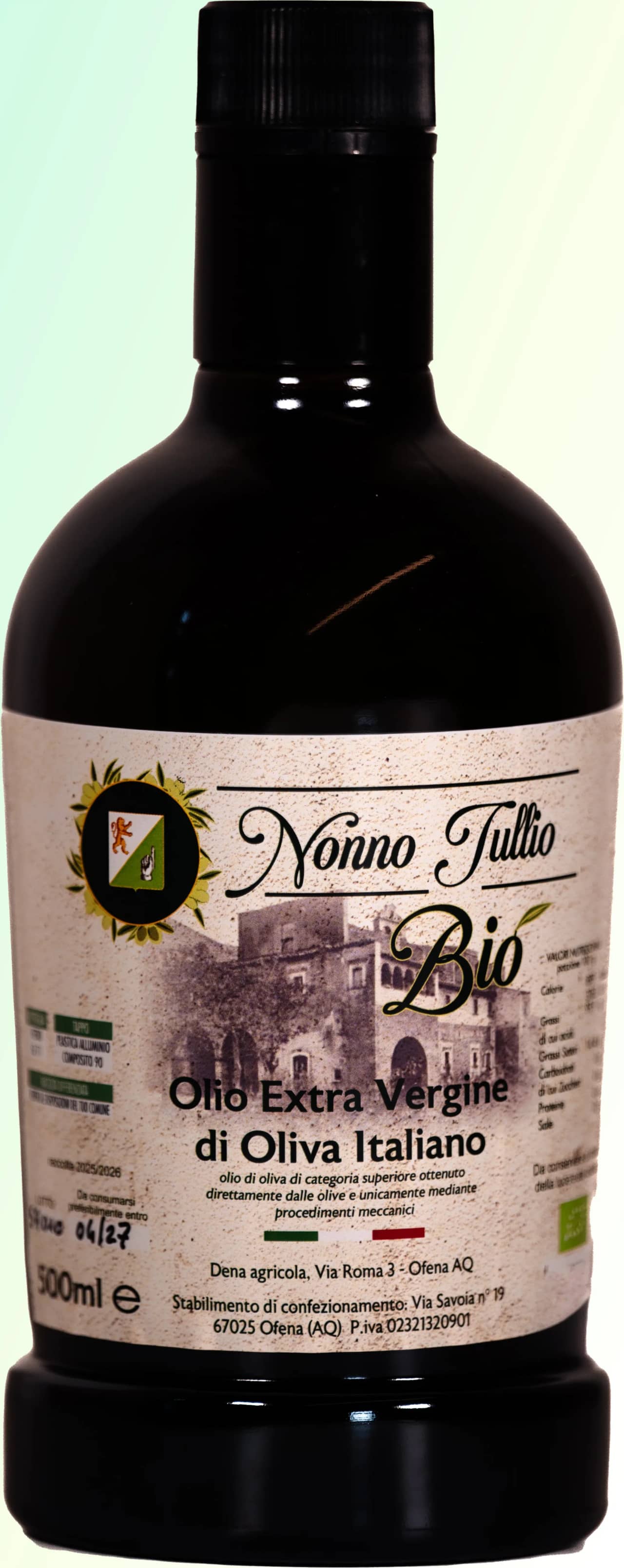 Bottle 0,50L BIO EVO Olive Oil